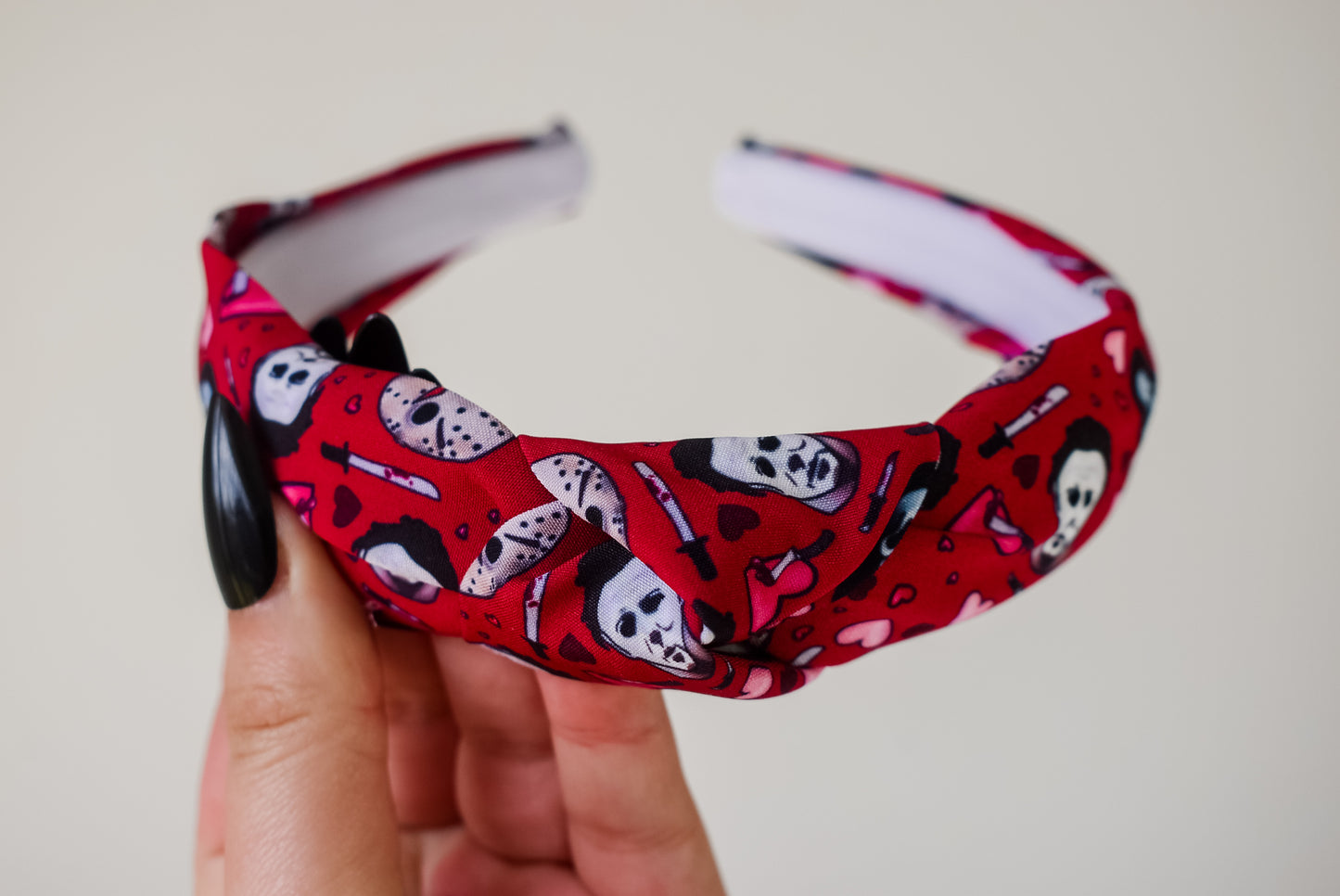Real men chase you Top Knot hard headband
