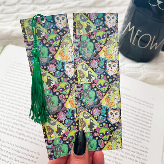 We want to talk to your kitties bookmark