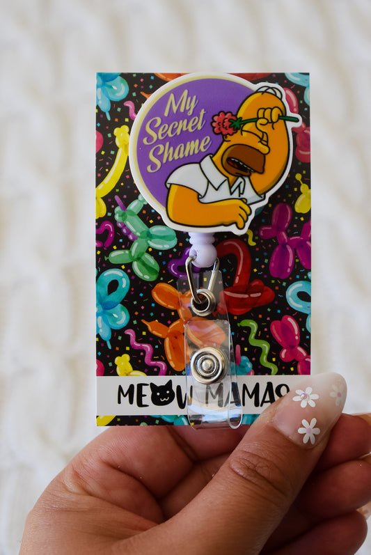 My secret shame Badge reel