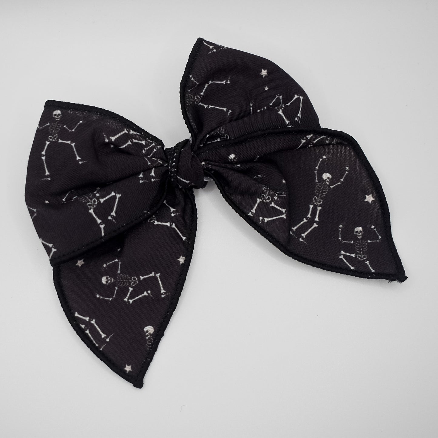 Skeleton dance mini whimsical sailor bow