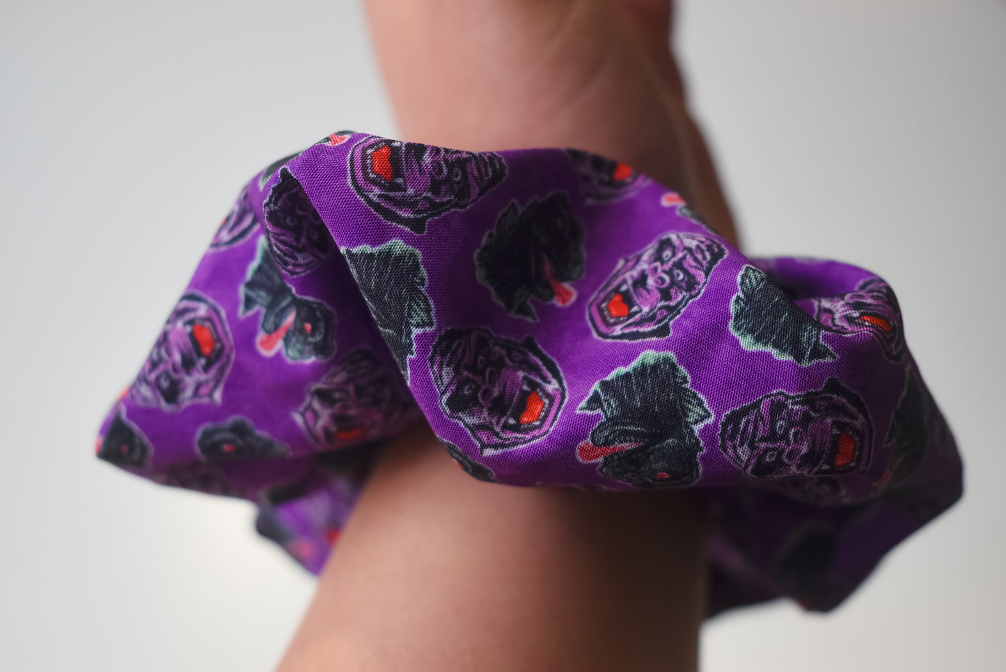King king X godzilla scrunchie