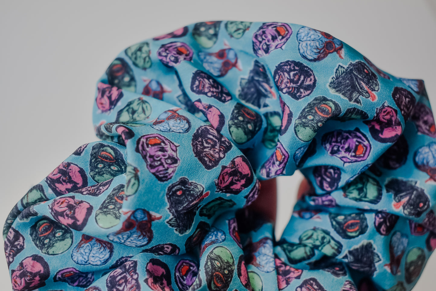 Universal monsters scrunchie