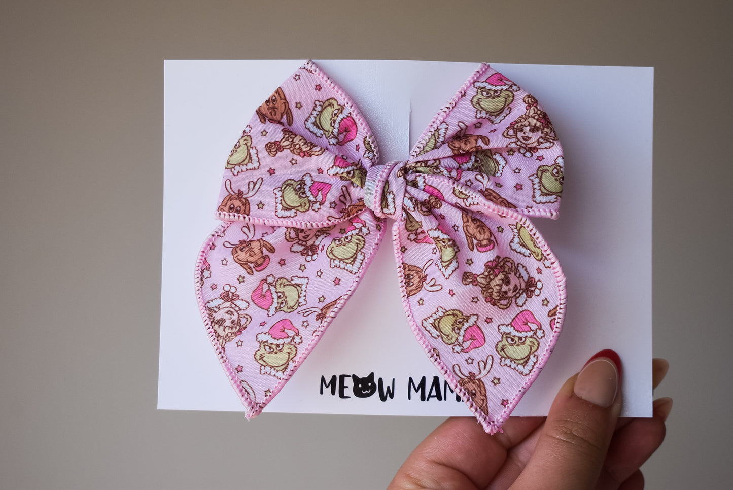 Whoville mini whimsical sailor bow