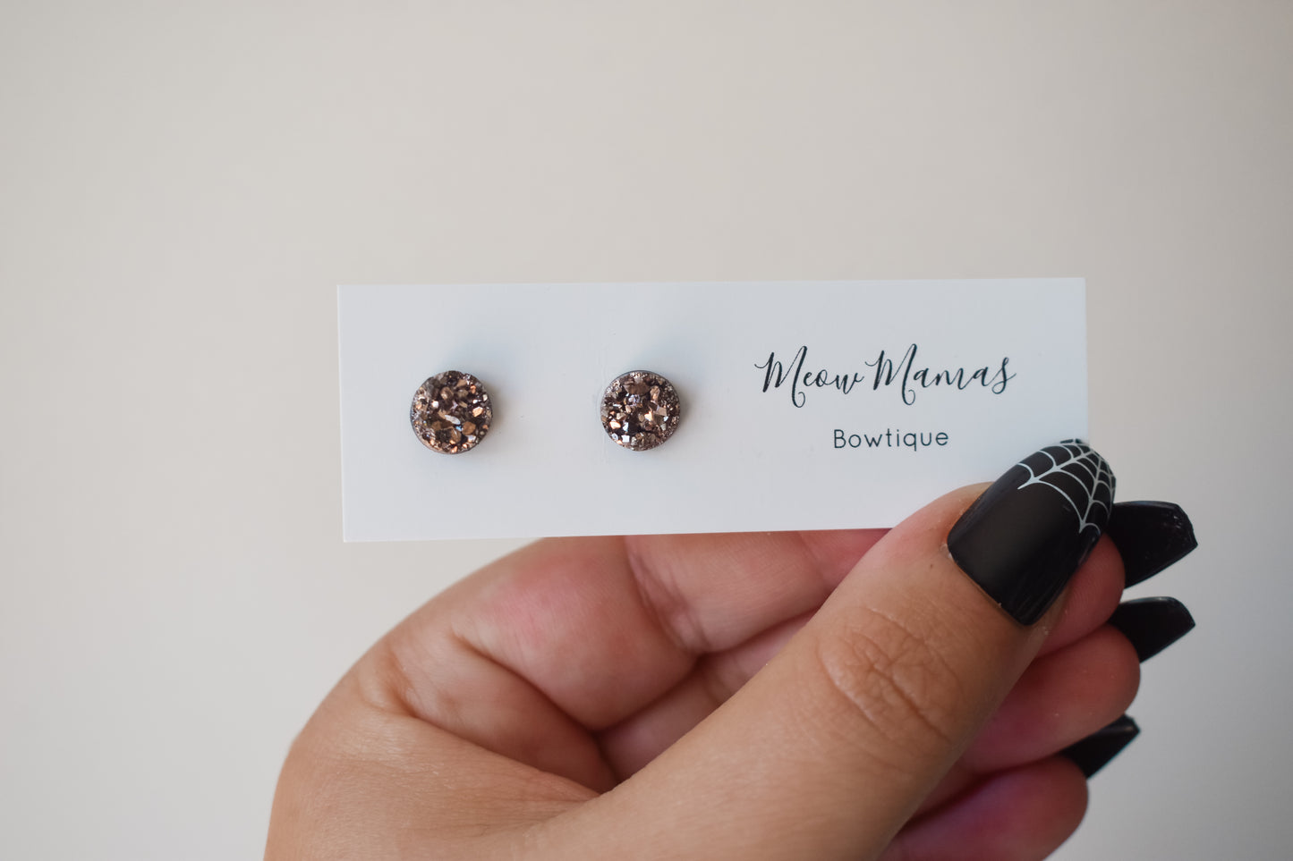 Taupe studs