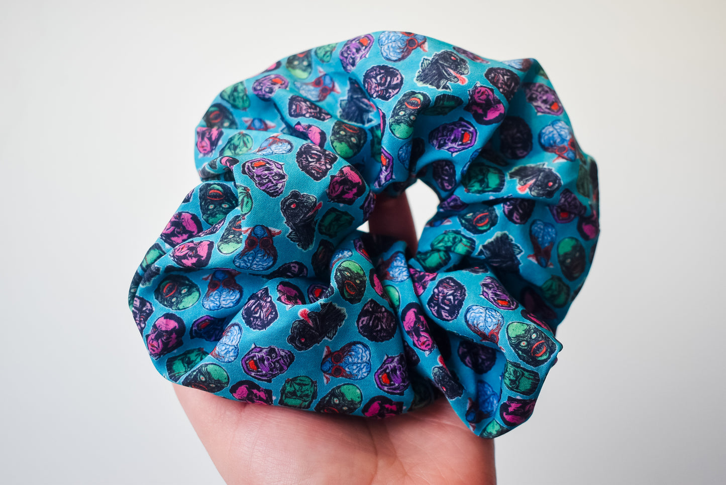 Universal monsters scrunchie