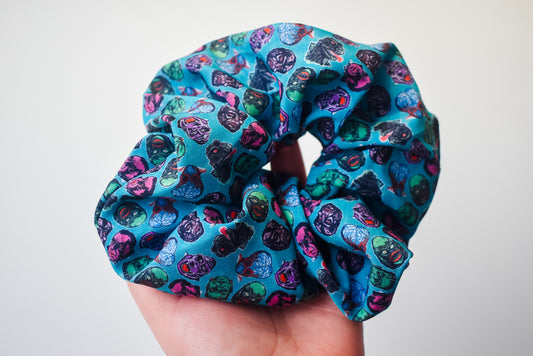 Universal monsters scrunchie