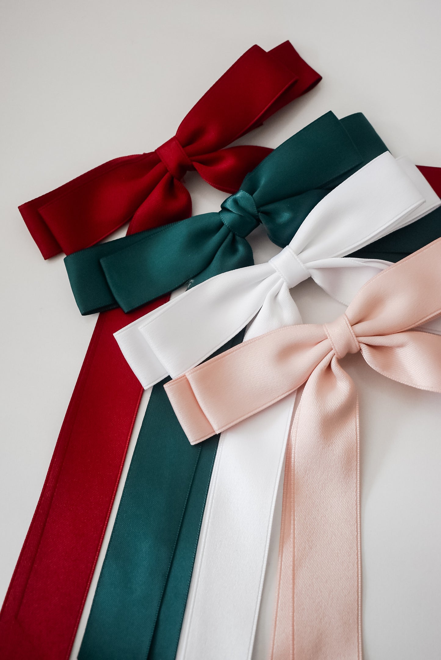 Emerald Skinny ribbon bow