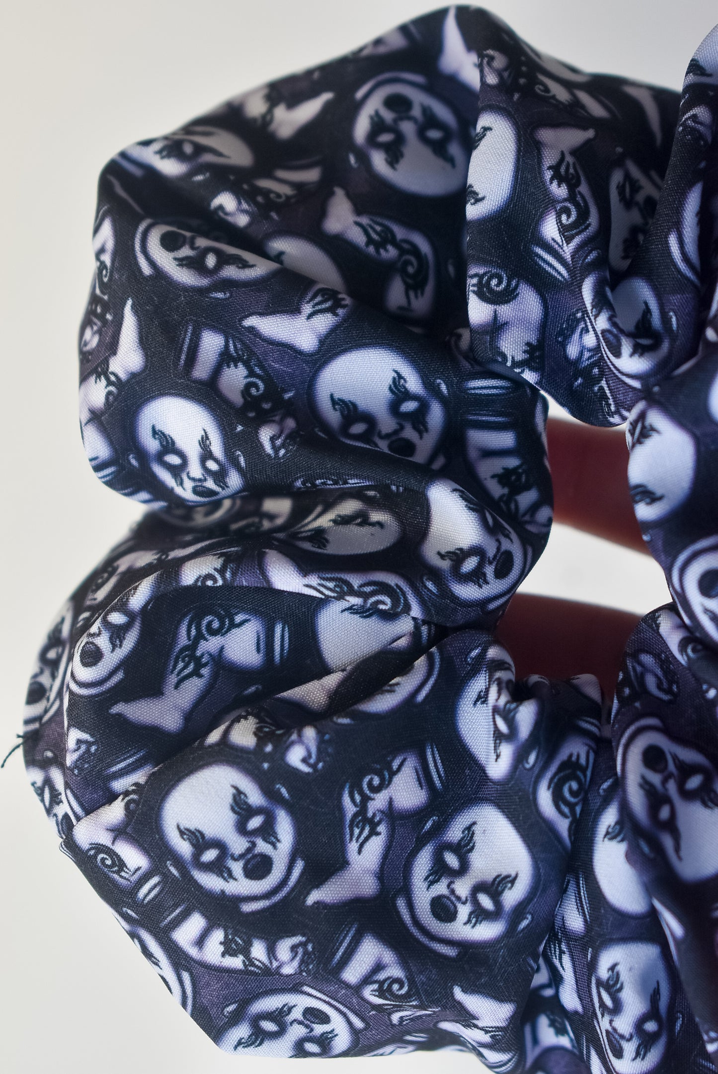 Haunted doll parts scrunchie