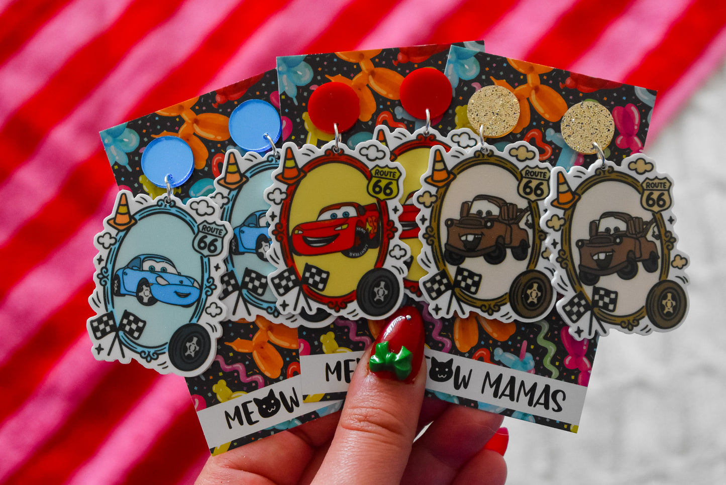 Mater dangle earrings