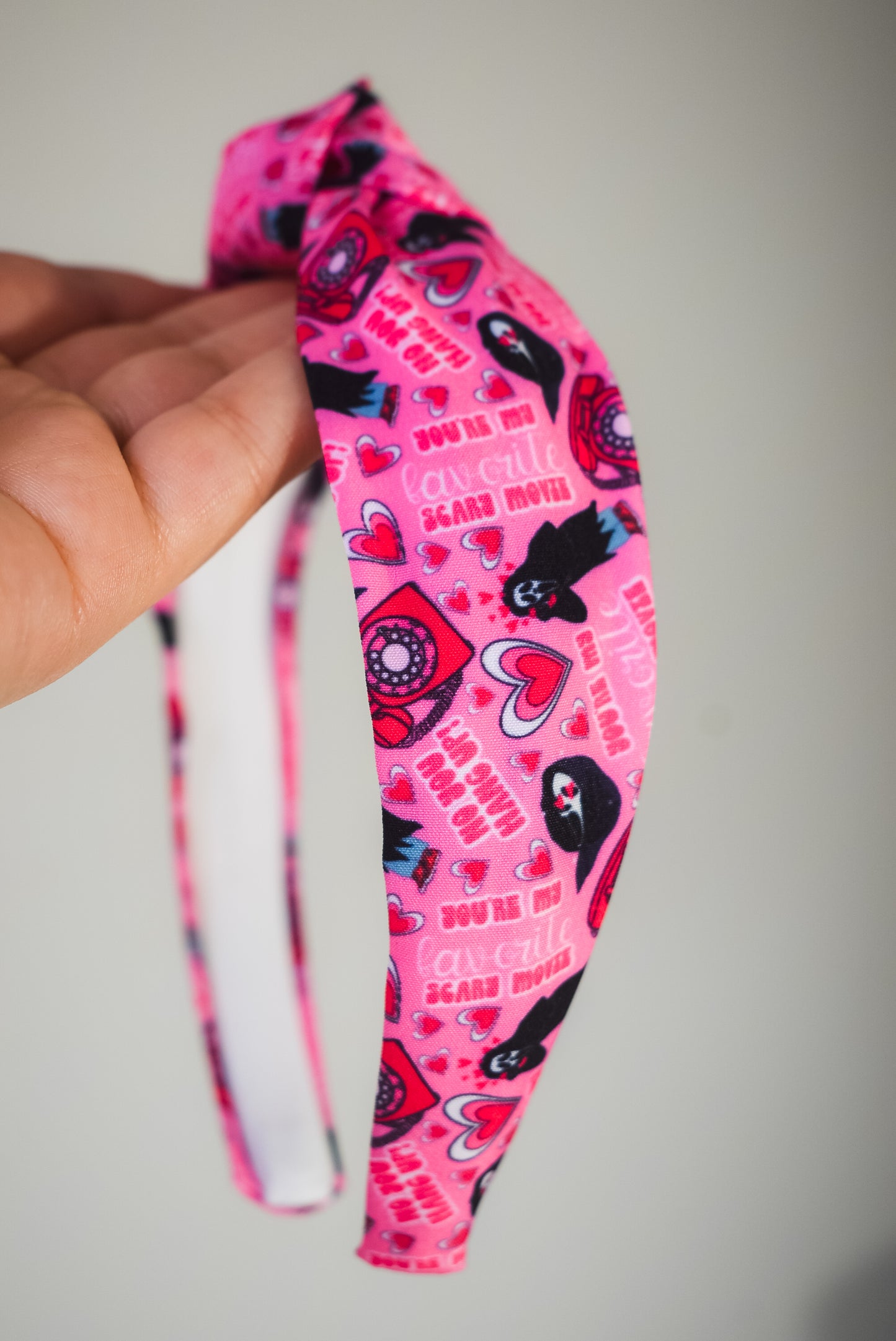 No you hang up Top Knot hard headband