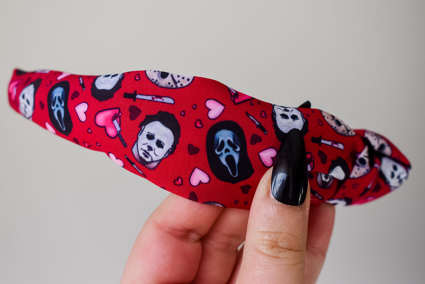 Real men chase you Top Knot hard headband