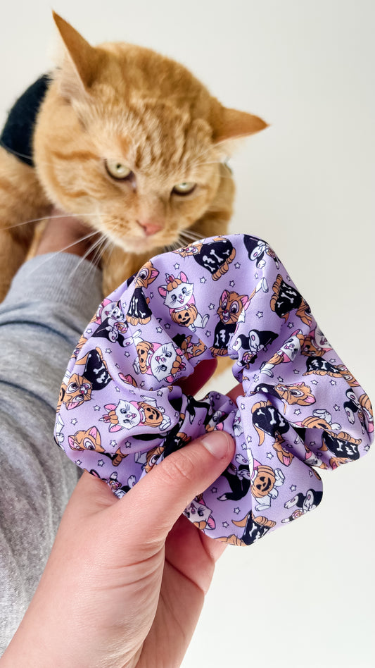 Halloween Cats scrunchie