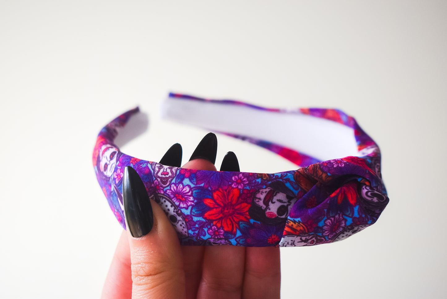Very lady like horror Top Knot hard headband