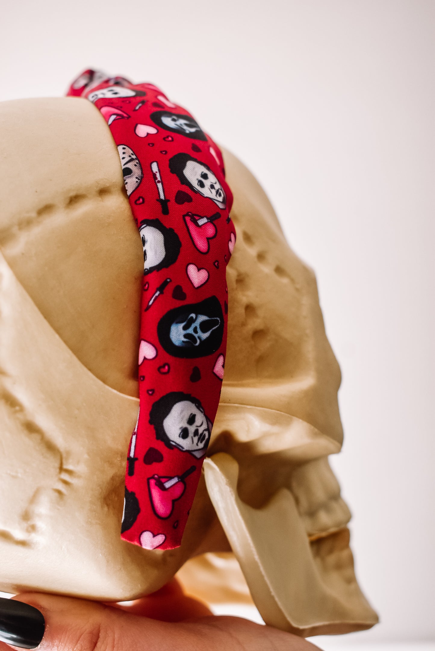 Real men chase you Top Knot hard headband