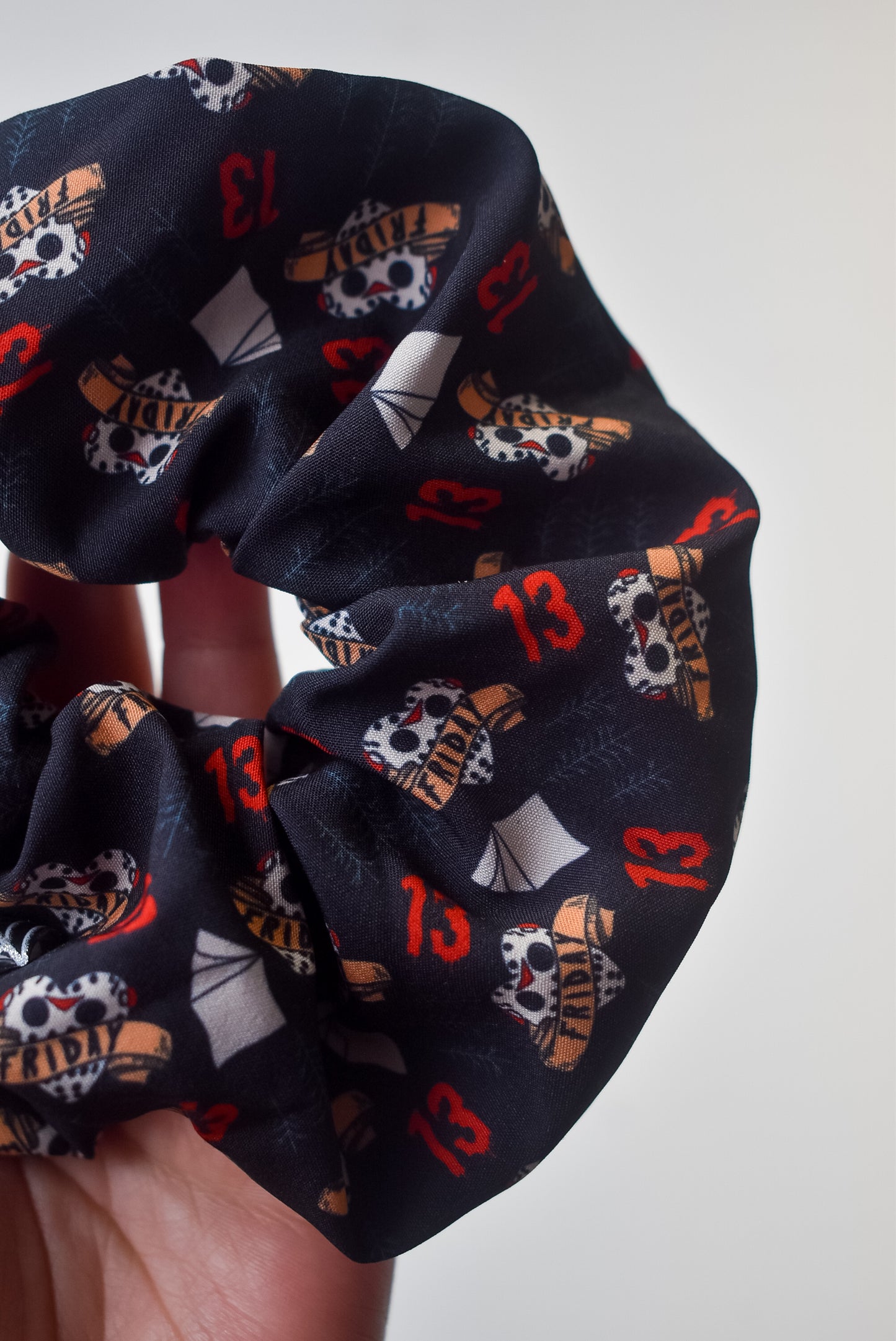 Friday the 13th scrunchie
