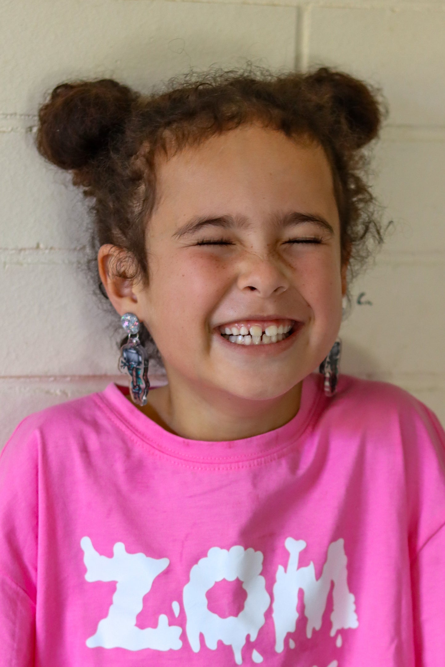 Thor tattoo style Acrylic earrings