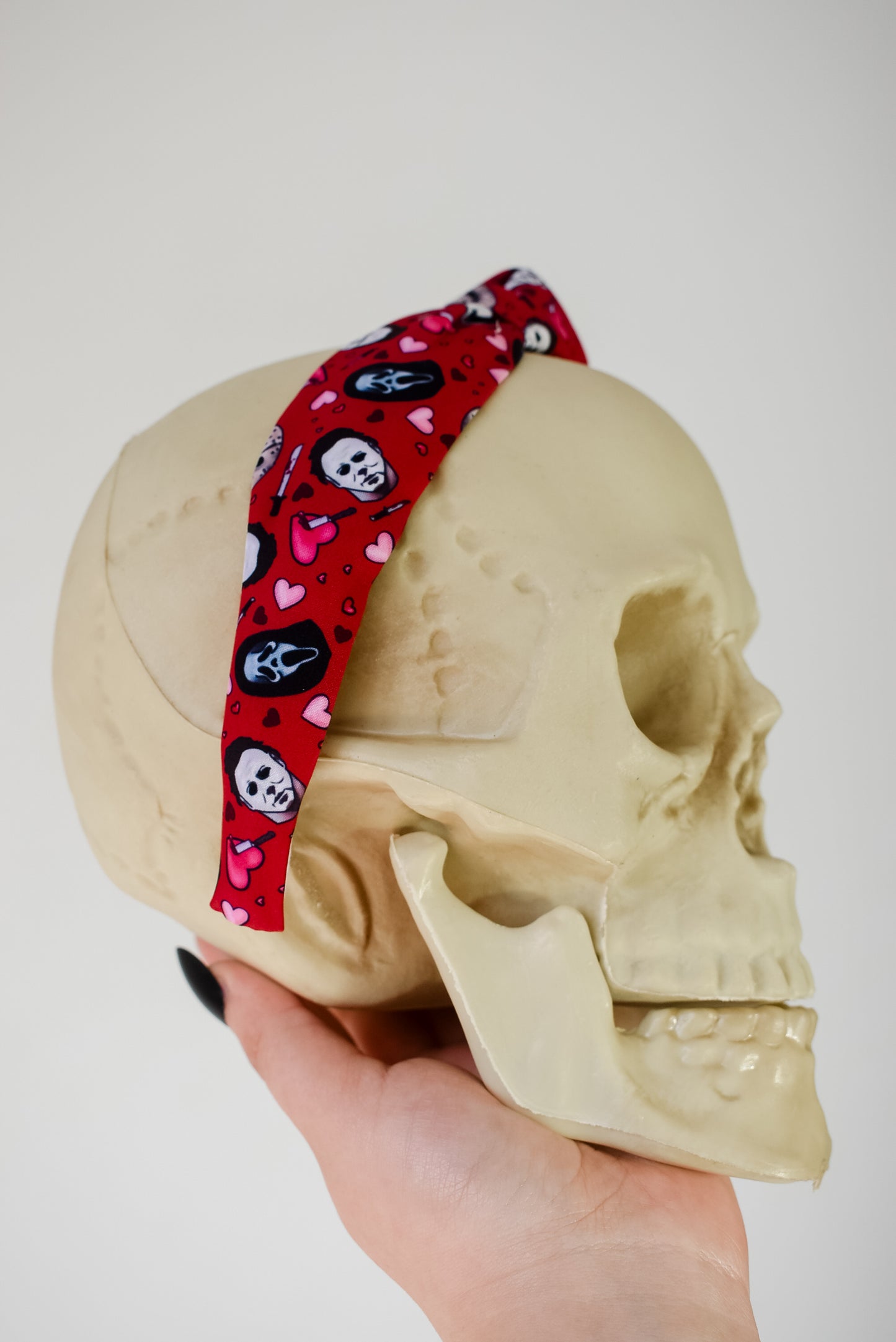 Real men chase you Top Knot hard headband