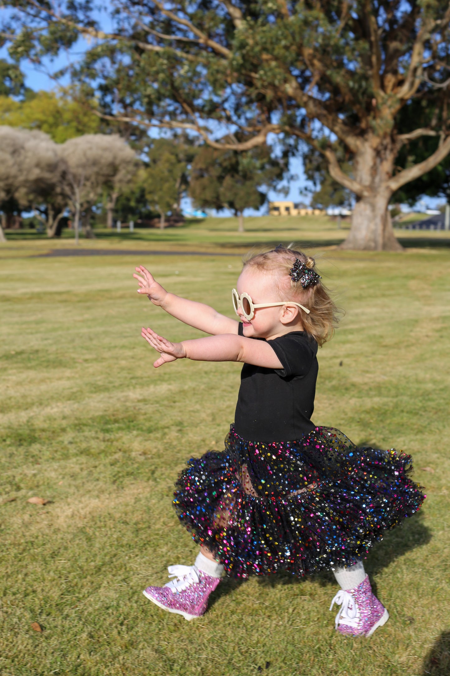 Starry night bat pigtails