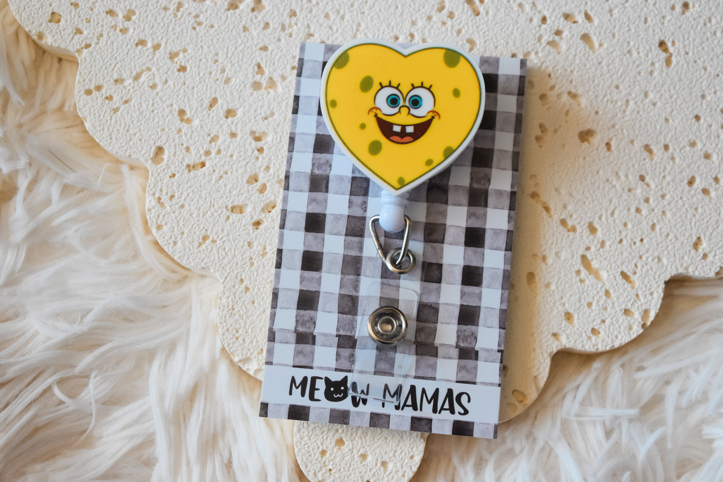 Spongebob badge reel