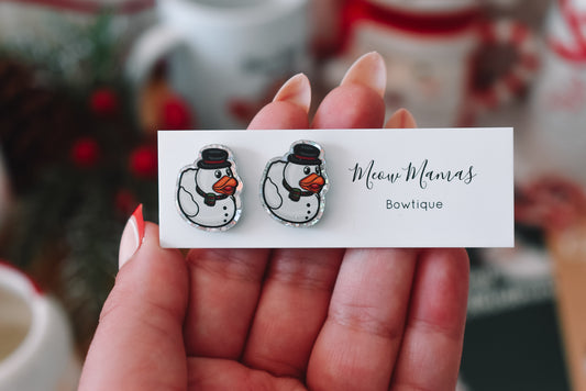 Duck studs SNOWMAN