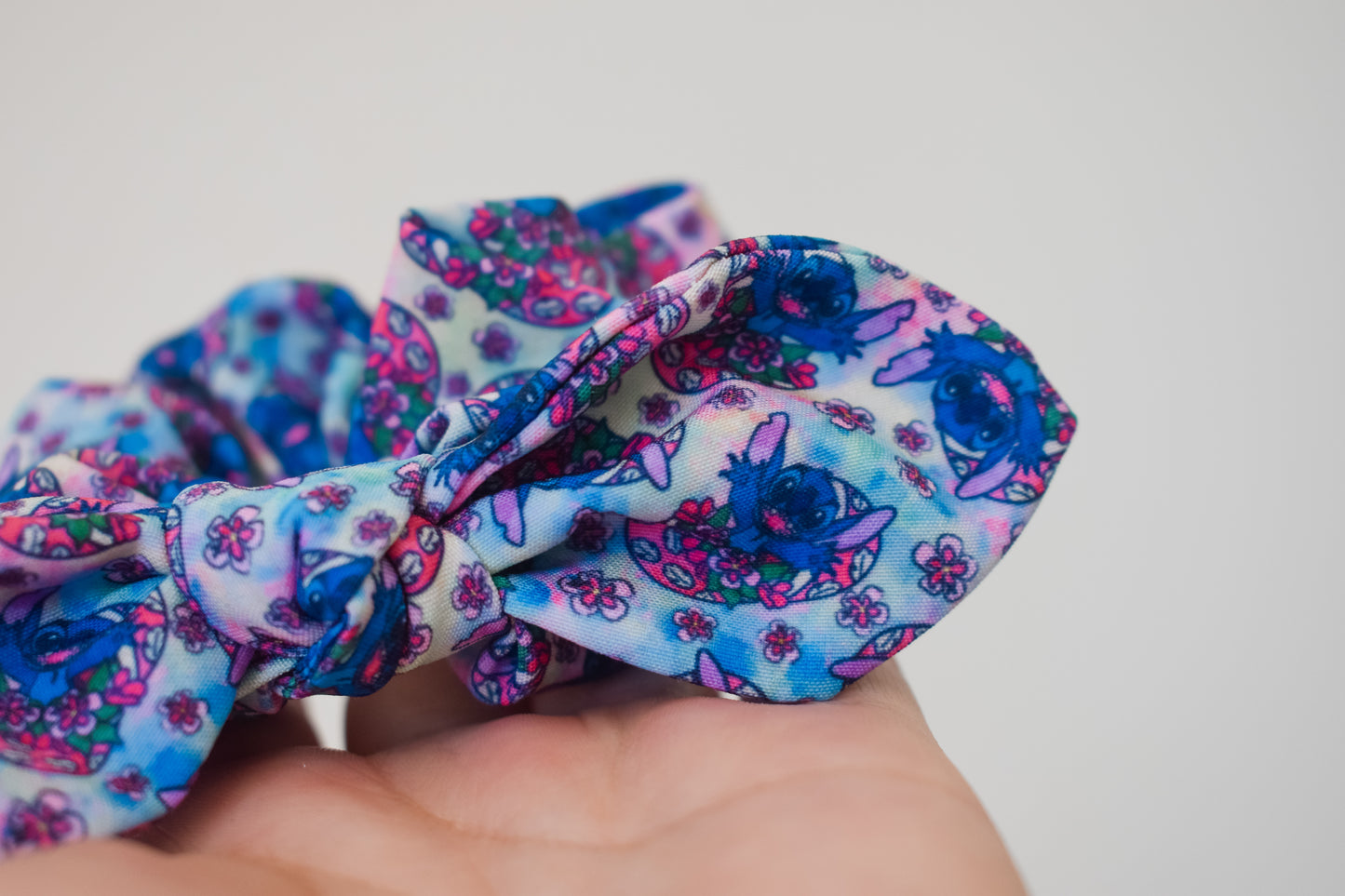 Experimental easter small twist scrunchie