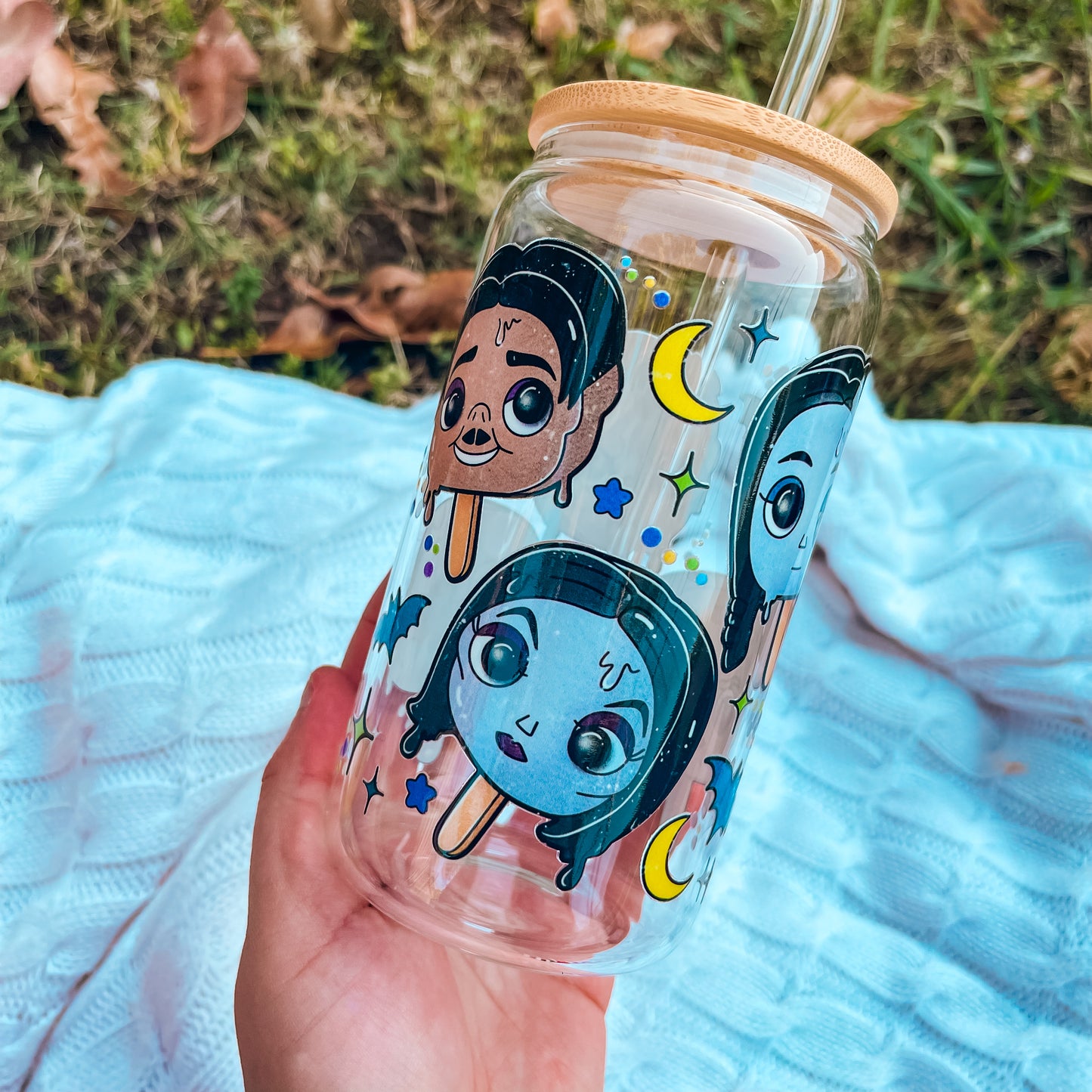 Popsicle Addams family cup