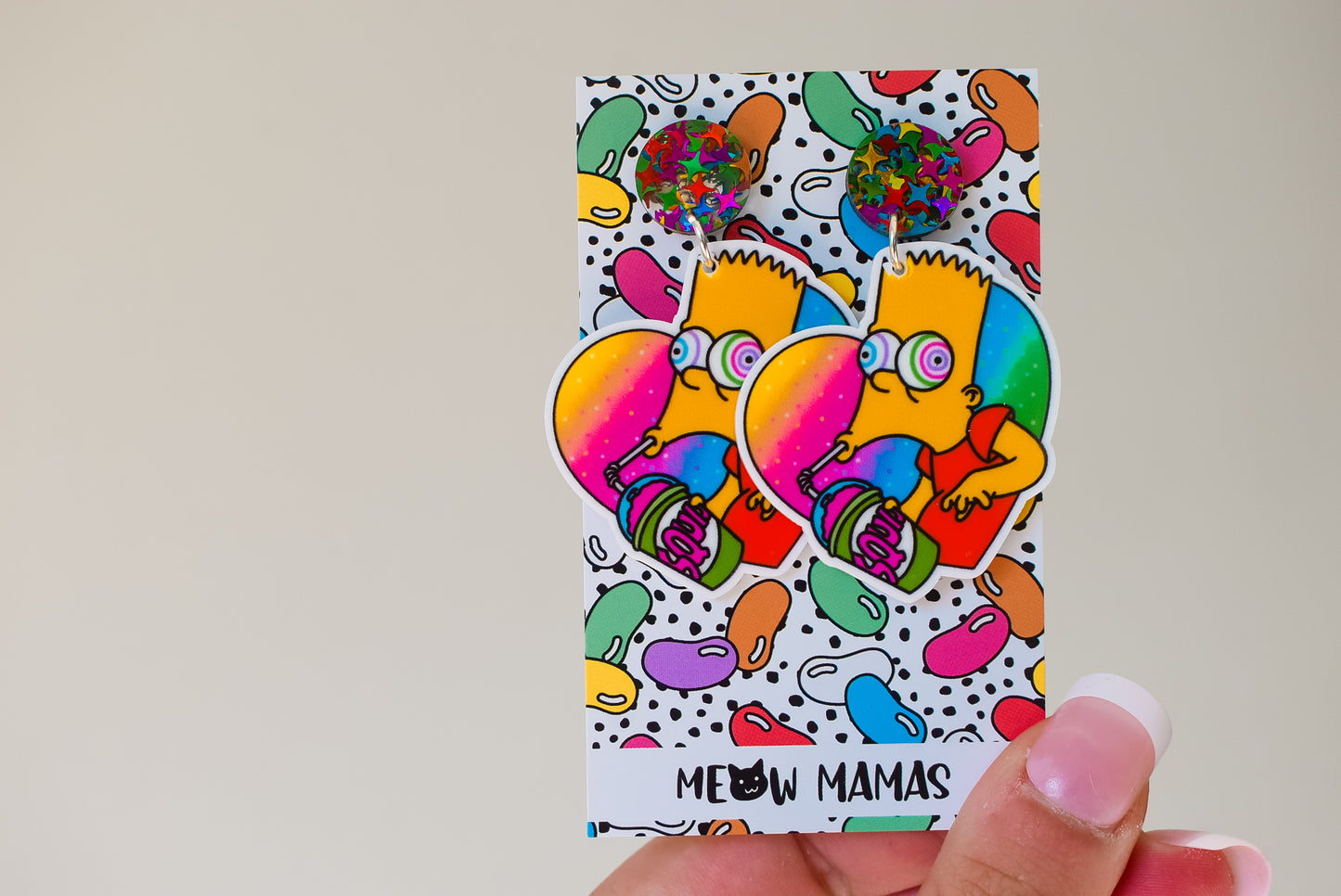 Some good squishee dangle earrings