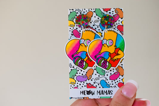 Some good squishee dangle earrings