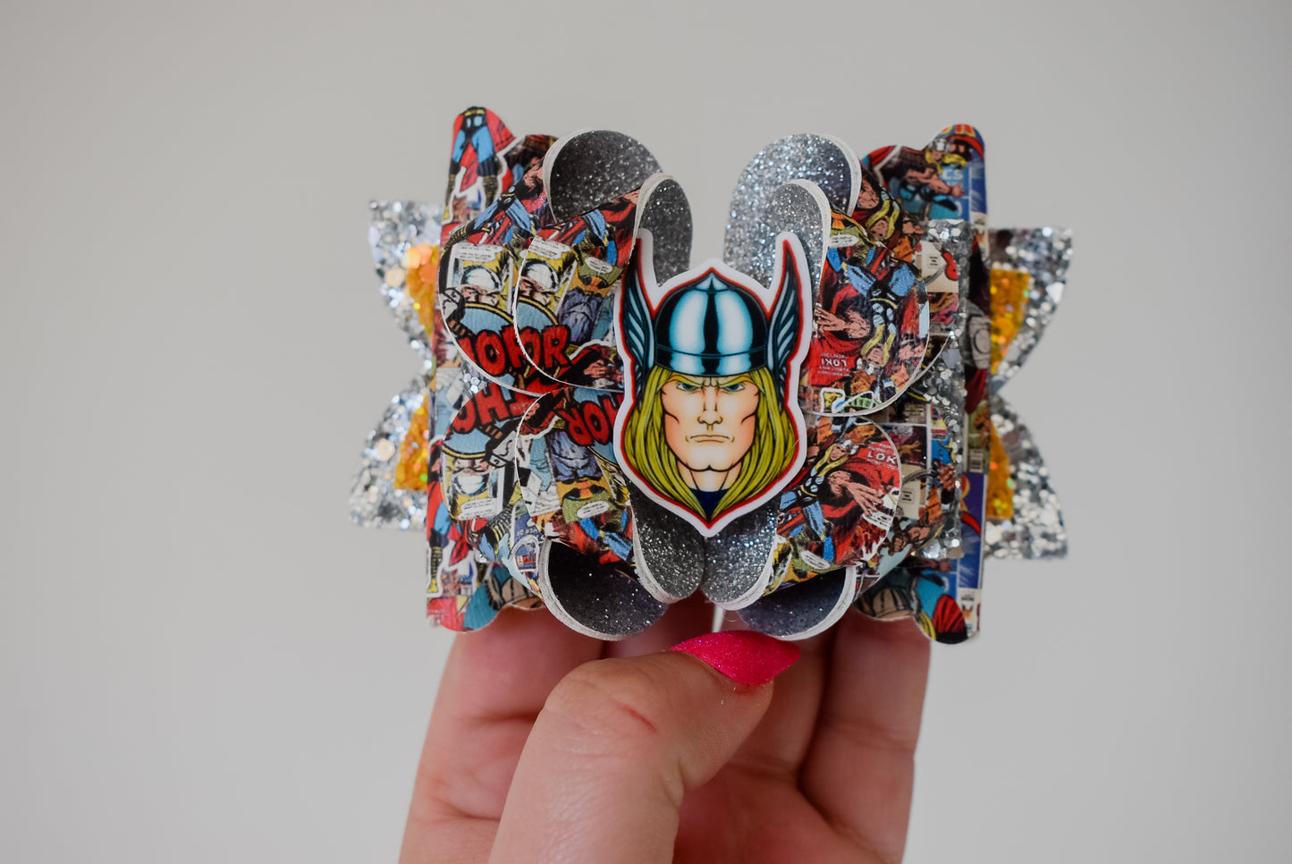 Thor hair bow