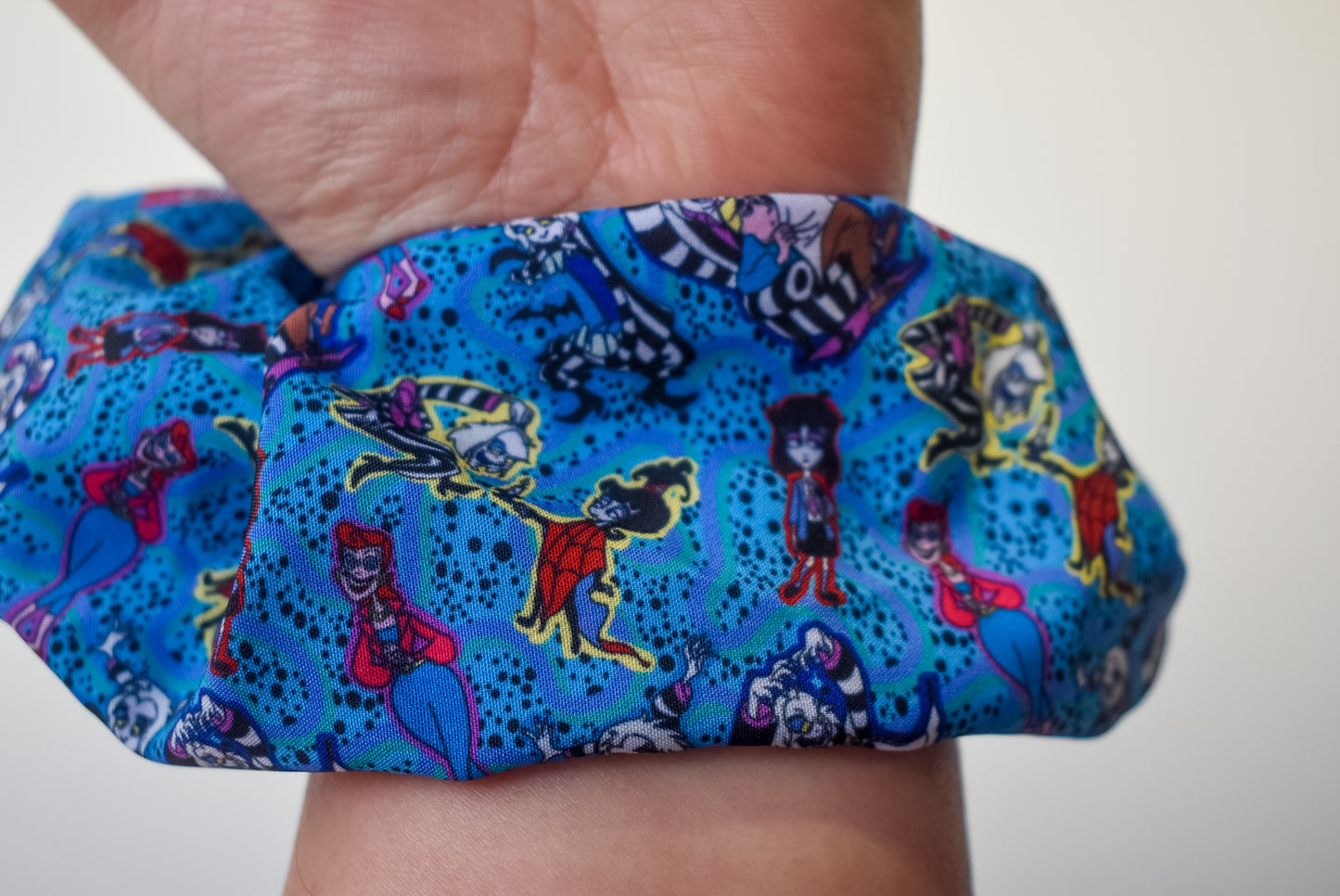 Retro beetlejuice  scrunchies