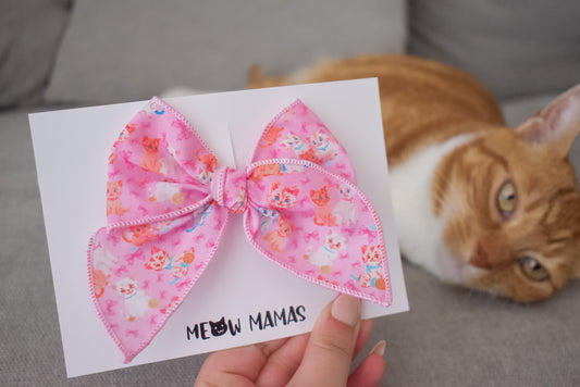 Kitties mini whimsical sailor bow
