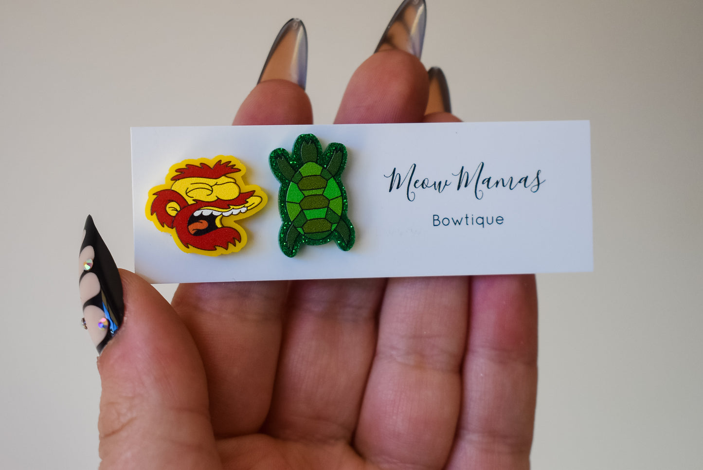 Wee turtle studs