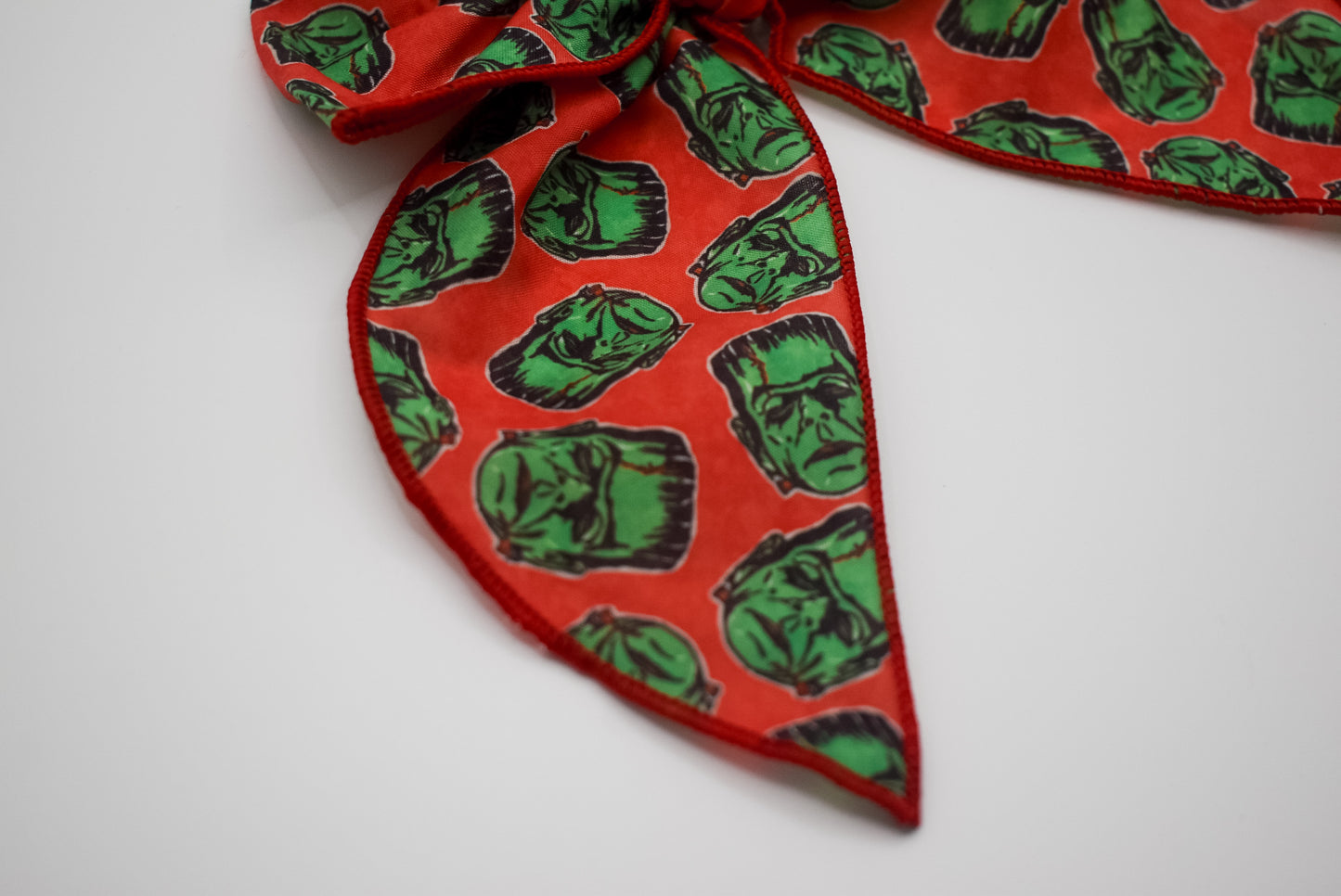 Retro frankenstein 5 inch hand tied sailor bow