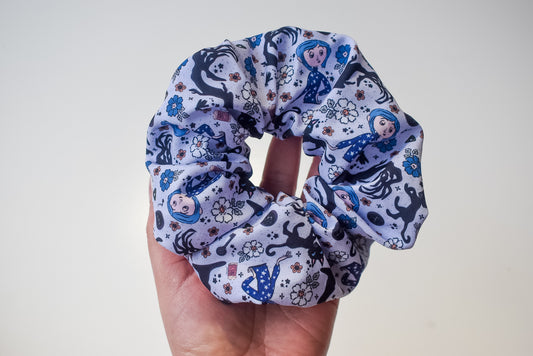 Coraline quote scrunchie