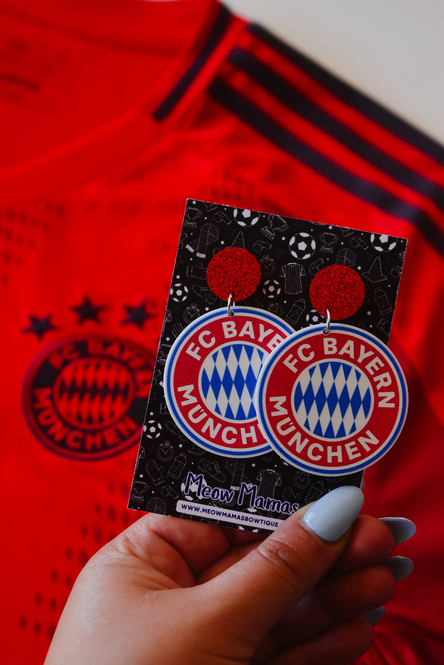 F.C Bayern Munich earrings
