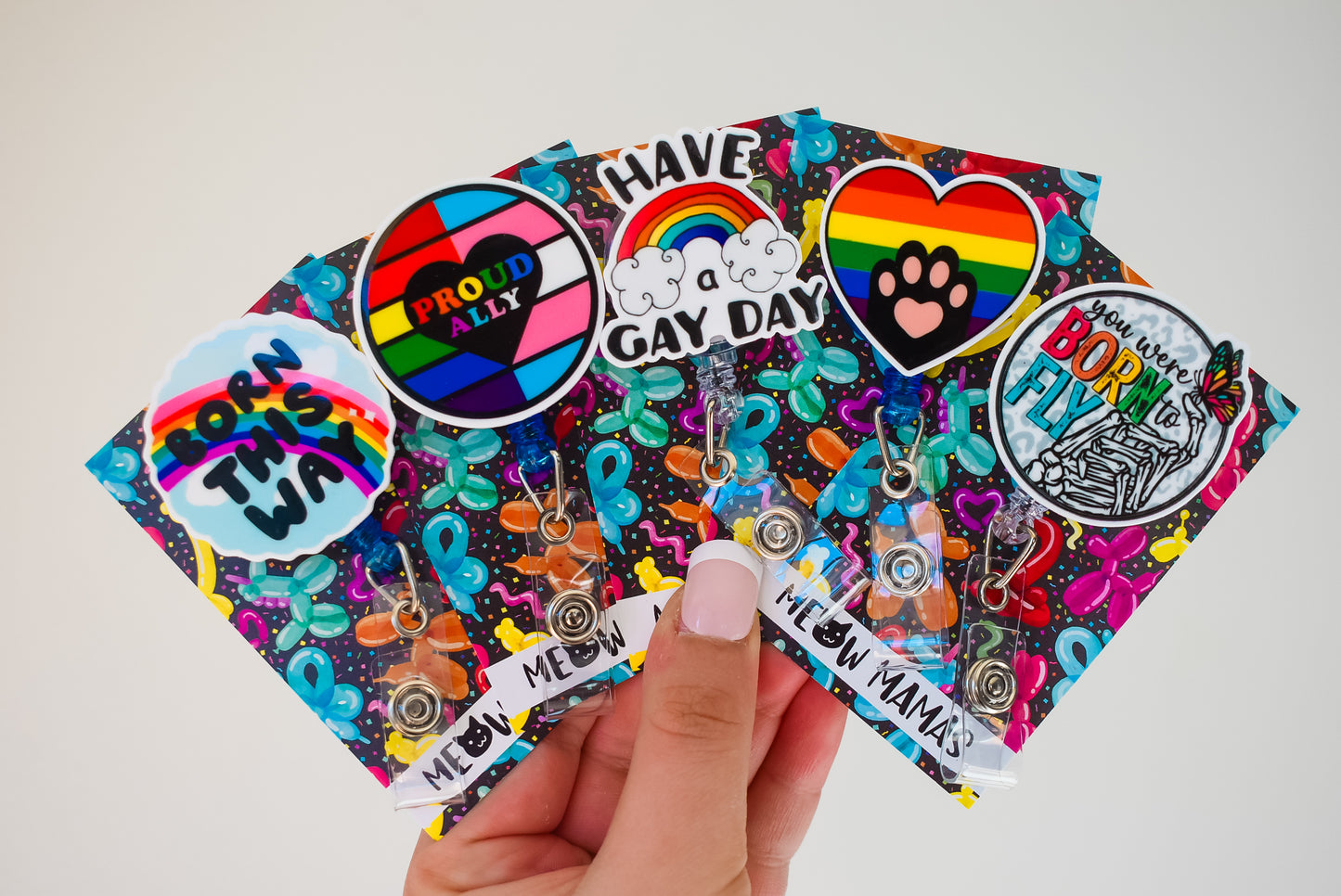 Born to fly Badge reel