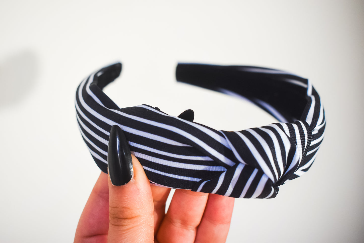 Jack stripes Top Knot hard headband