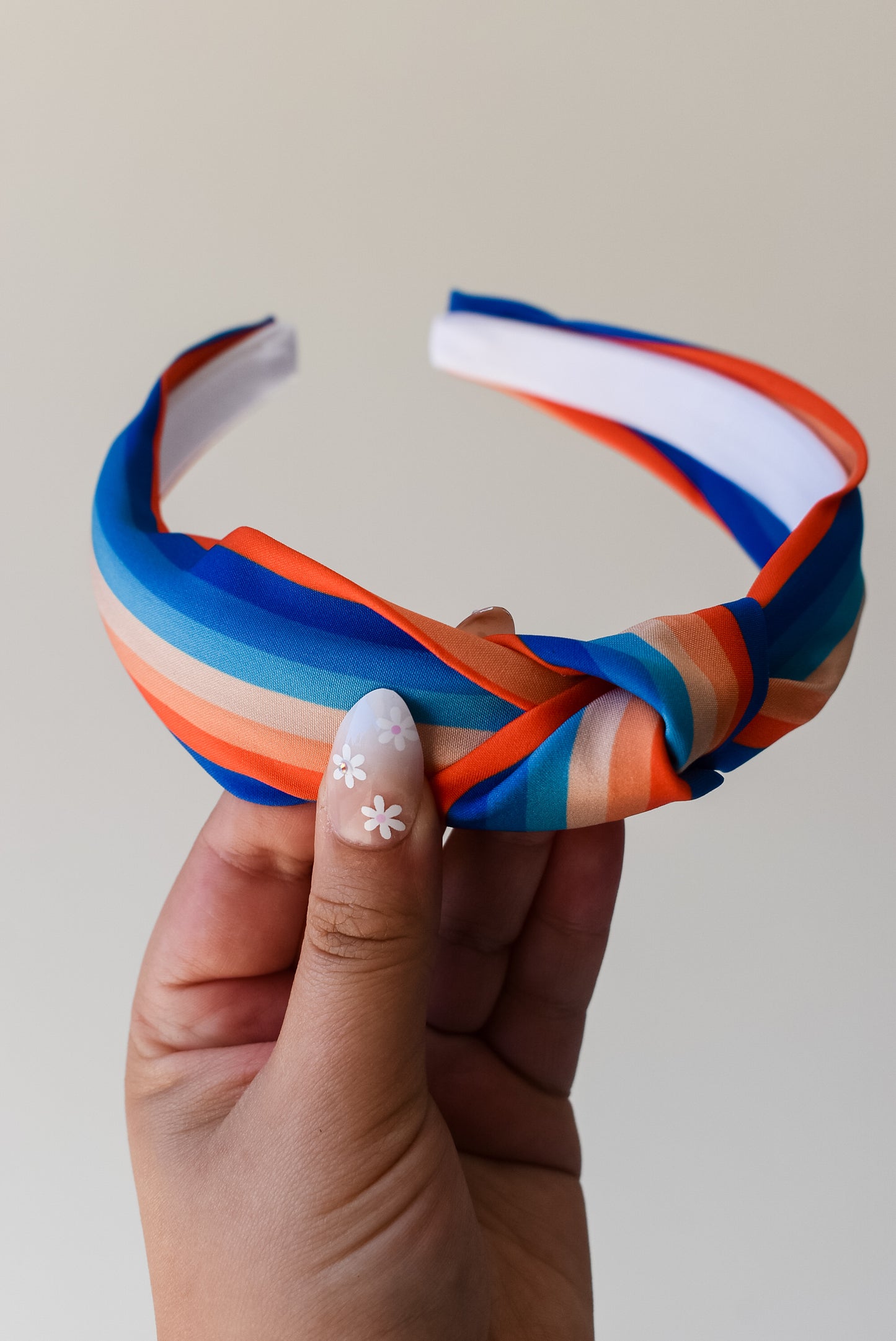 Rainbow hard headband
