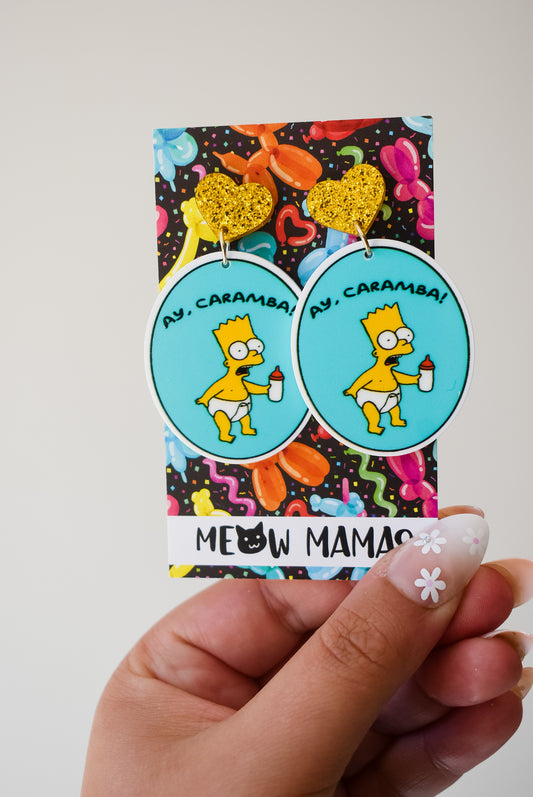 Ay caramba! dangle earrings