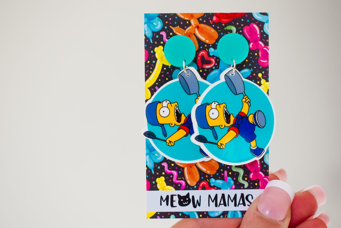 I am so great dangle earrings