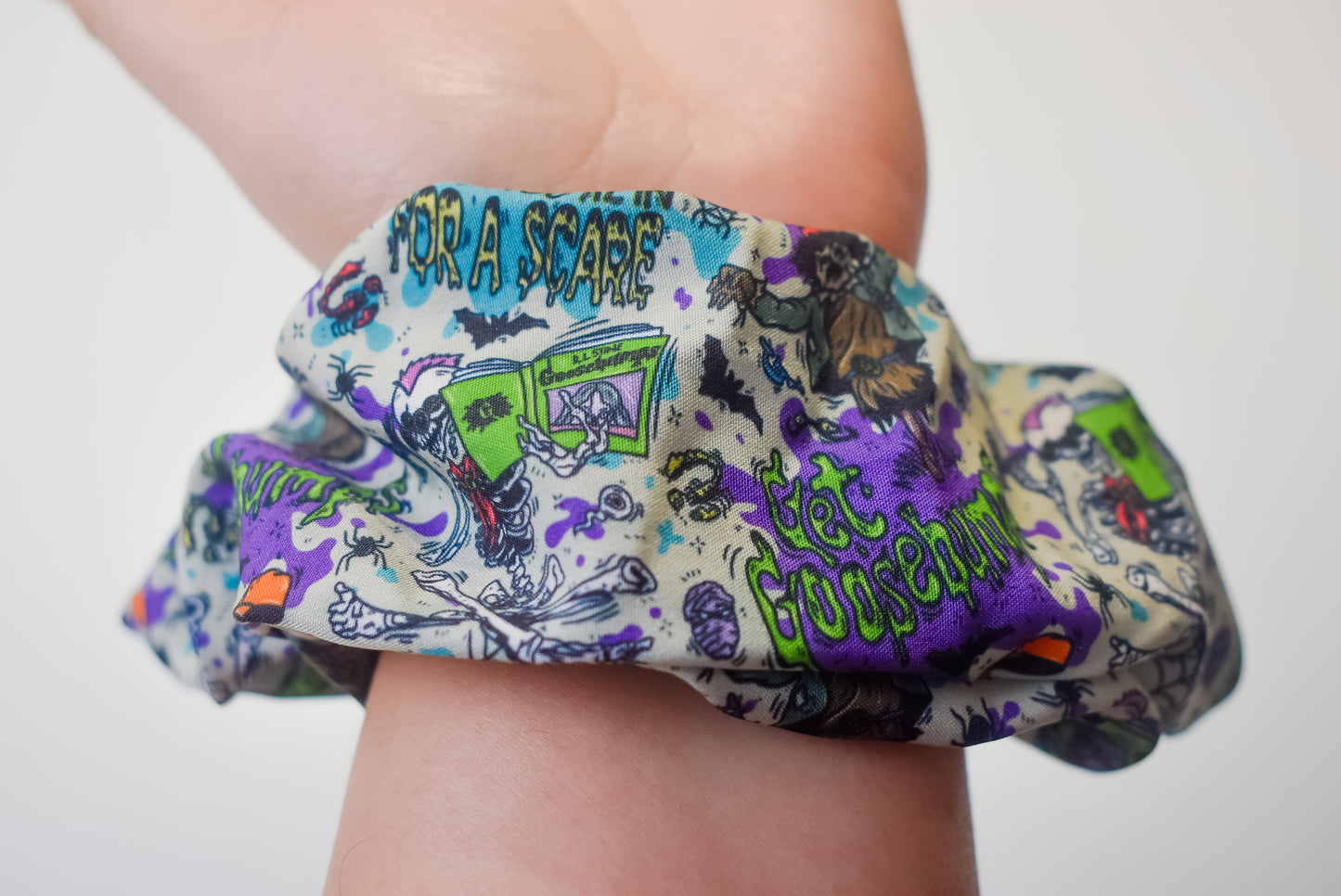 Goosebumps scrunchie