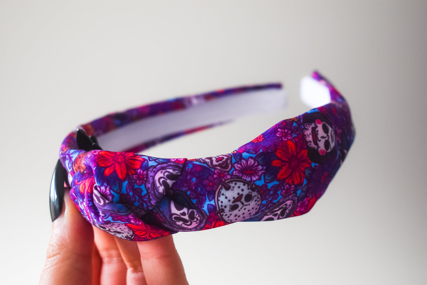 Very lady like horror Top Knot hard headband