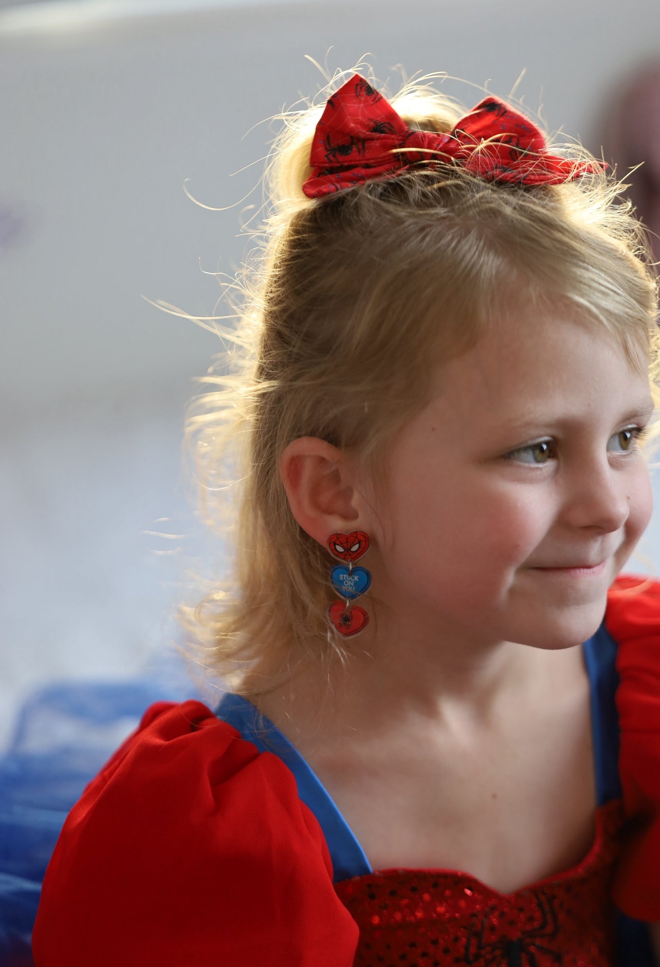 Spider web Pinwheel bow