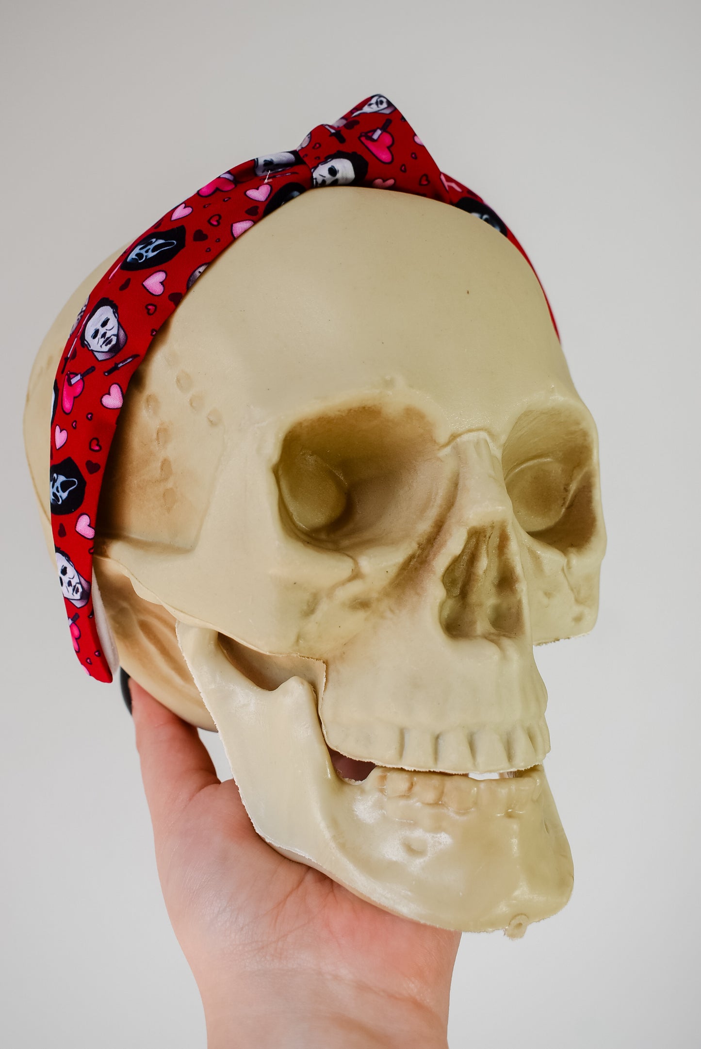 Real men chase you Top Knot hard headband