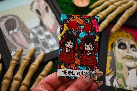 Lydia Acrylic earrings