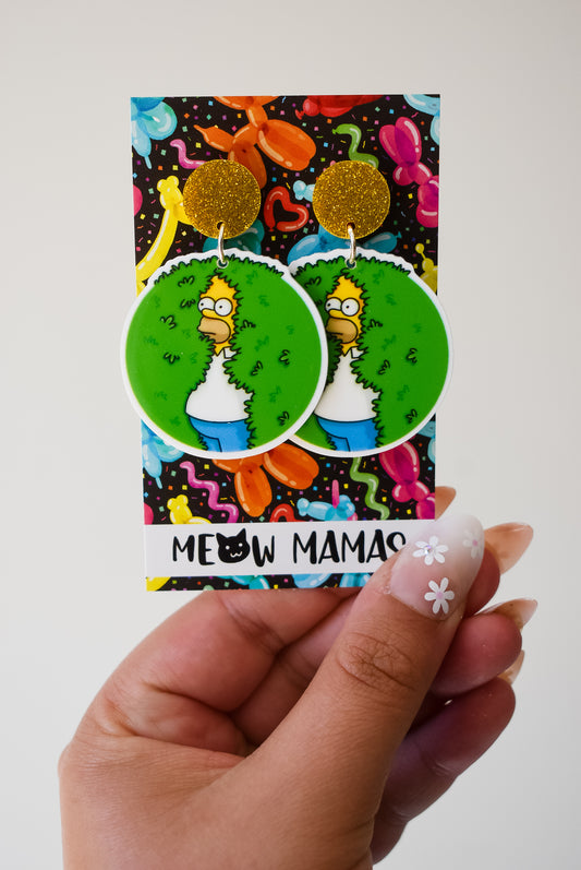 Hedge Homer dangle earrings