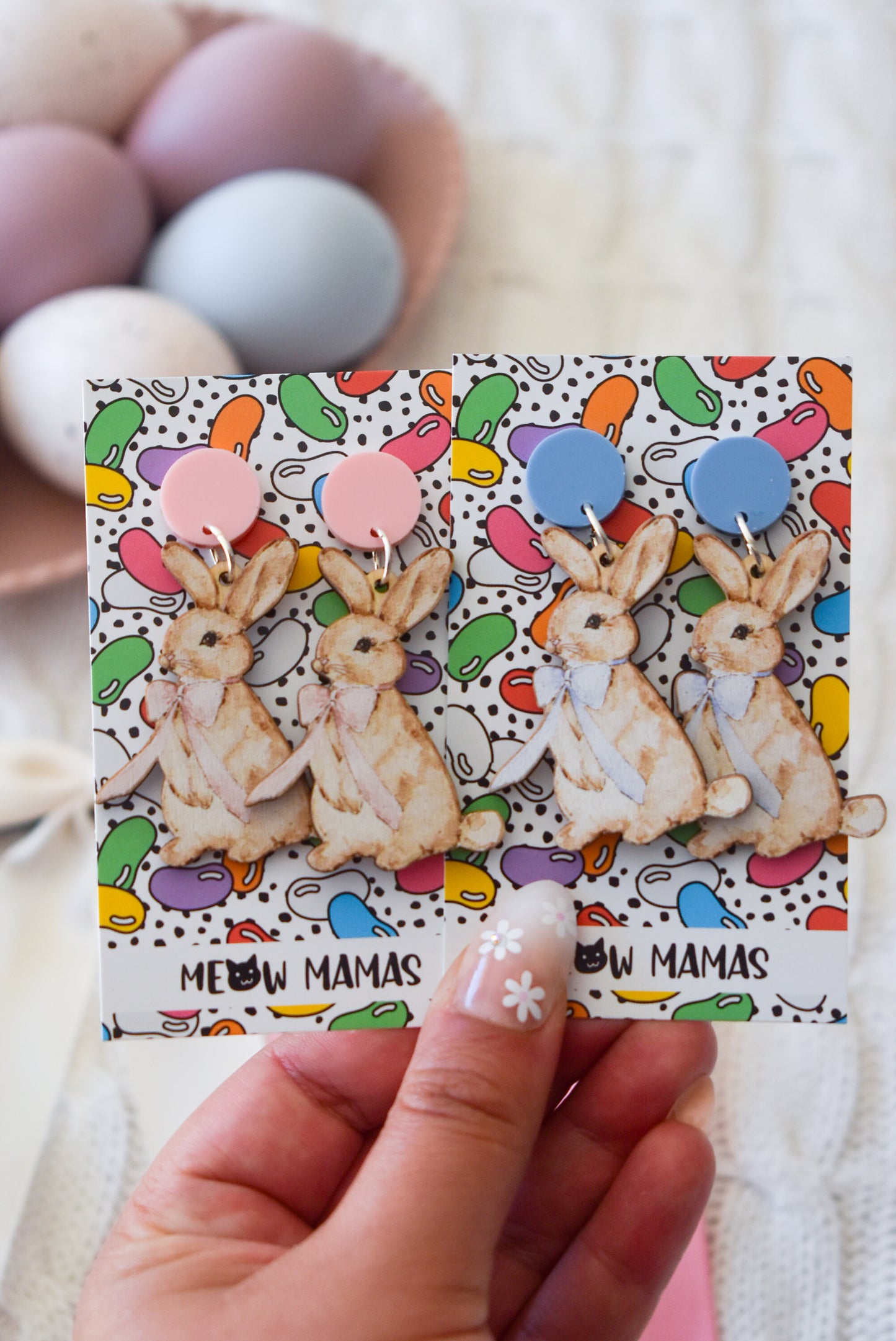 Bunny coquette earrings