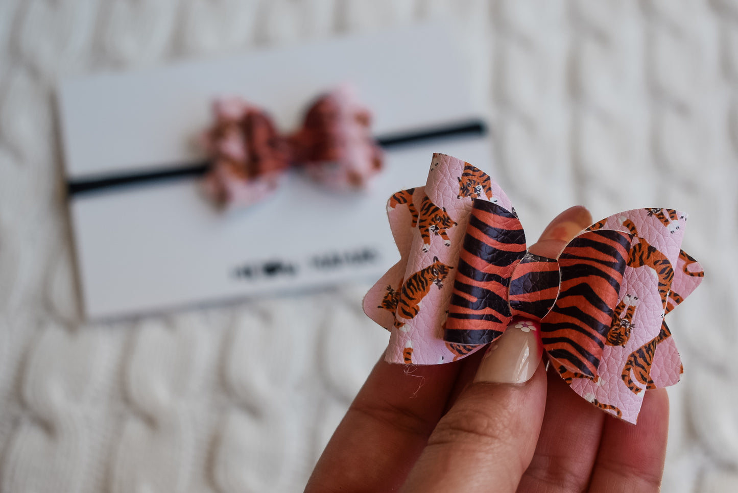 Tiger singular bow