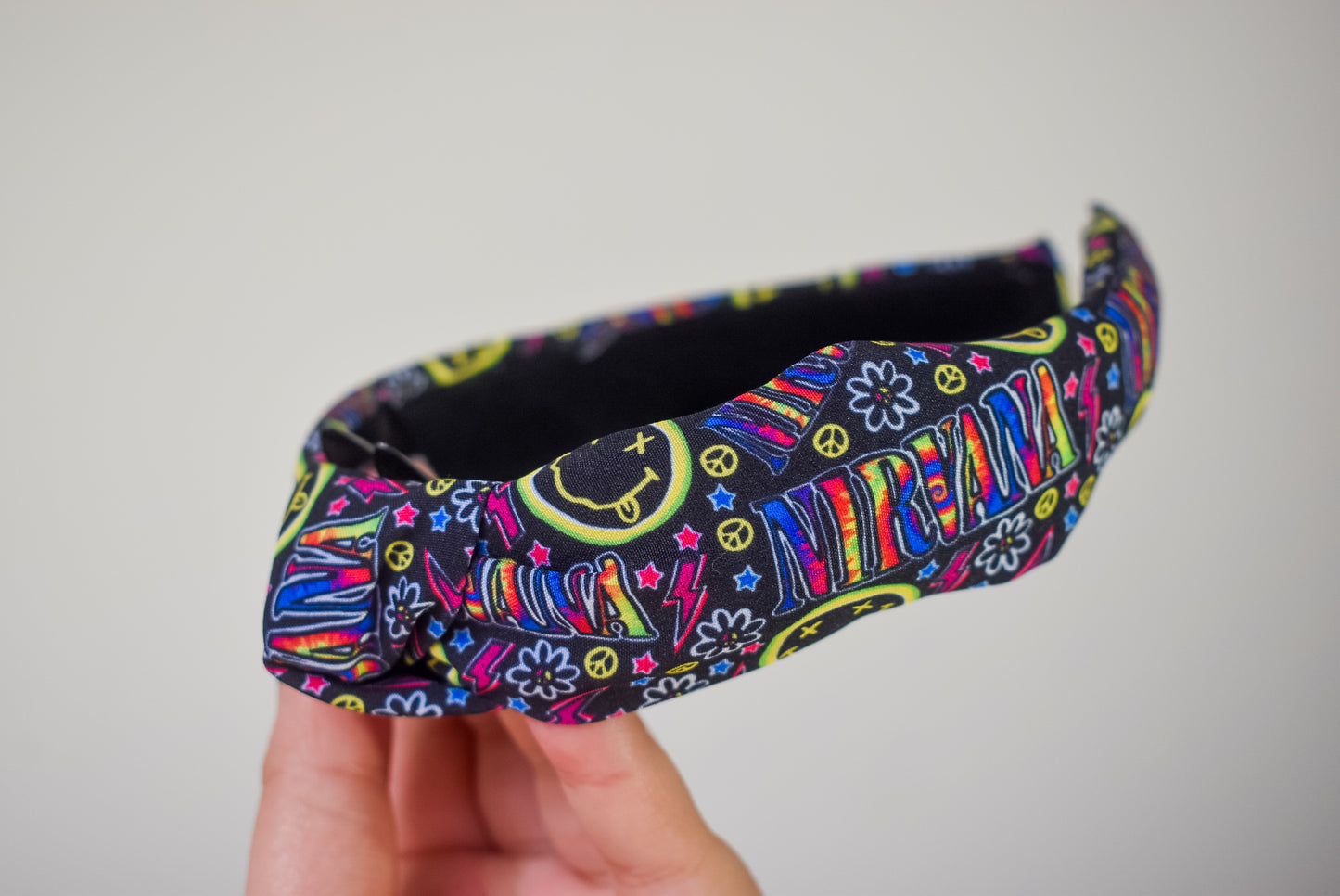 Nirvana Top Knot hard headband