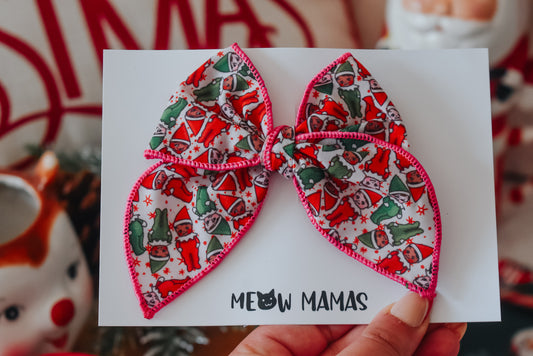 Kewpie elves mini whimsical sailor bow